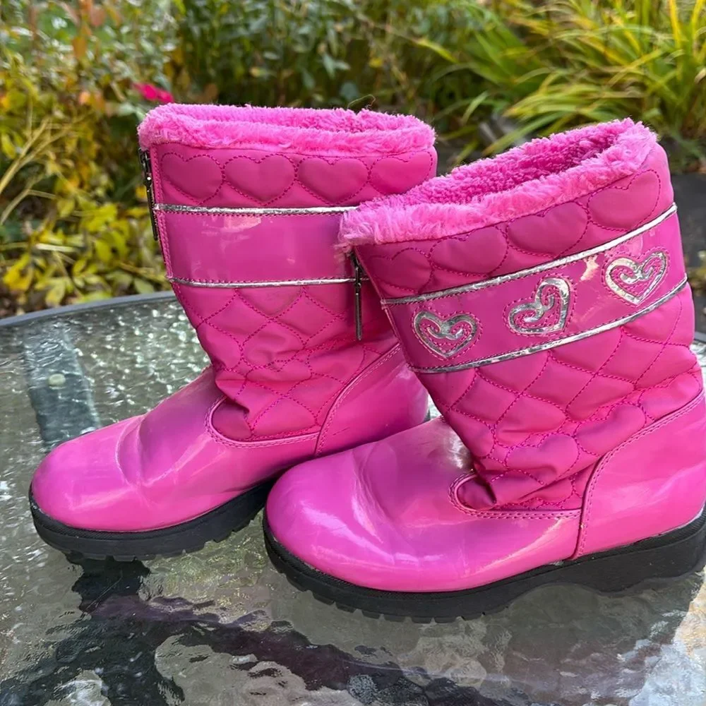 Khombu Pink Snow boots 3M